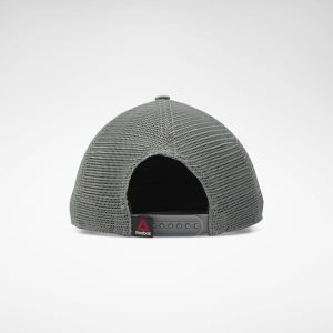 Czapka Męskie Reebok UFC Logo Trucker Szare PL 60ENZTW